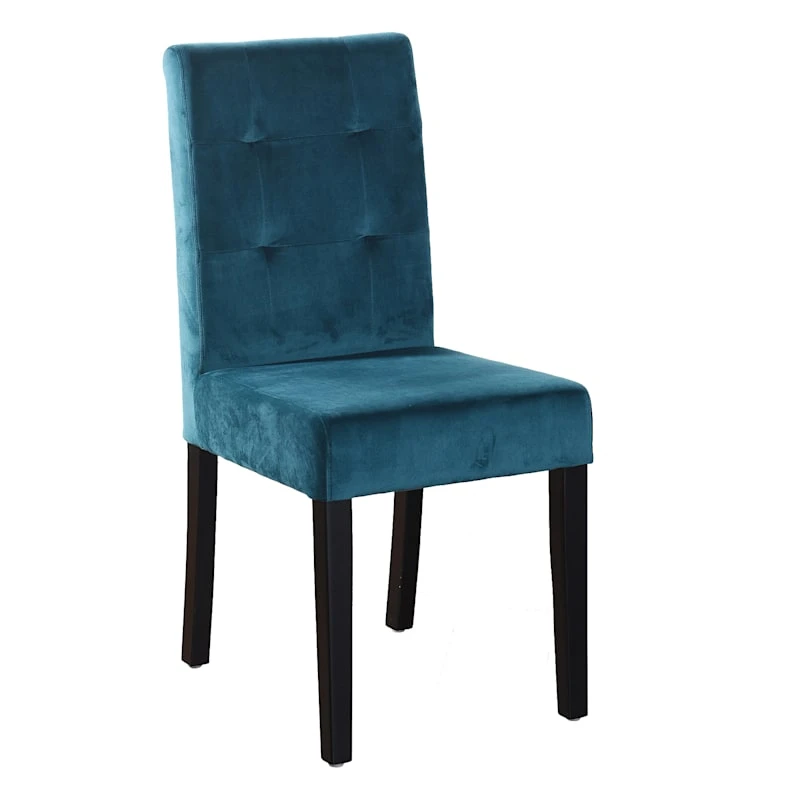 2-Pack Madden Teal Velvet Dining Chair - Image 2