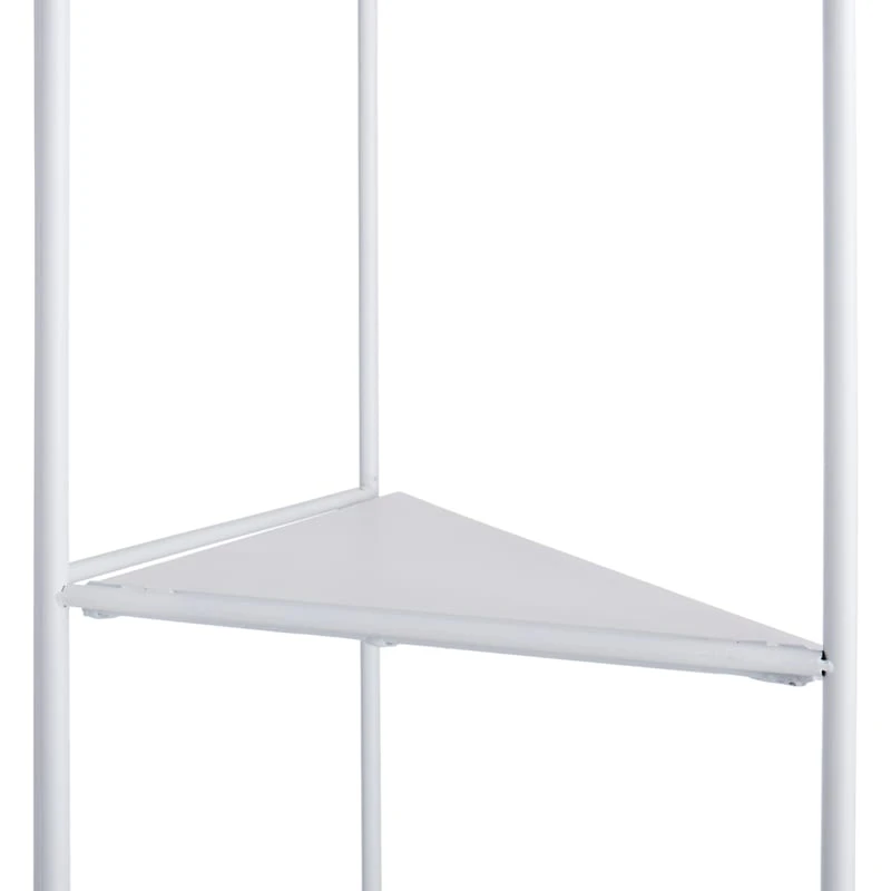 Alice Folding Corner Shelf, White - Image 4