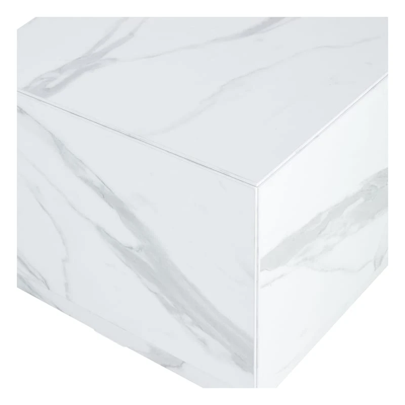 Crosby St Aspen Marble Accent Table - Image 2