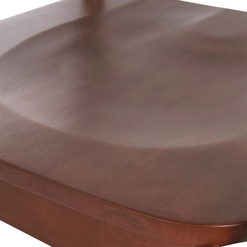 Crosby St Bishop Dining Chair, Brown - Image 4