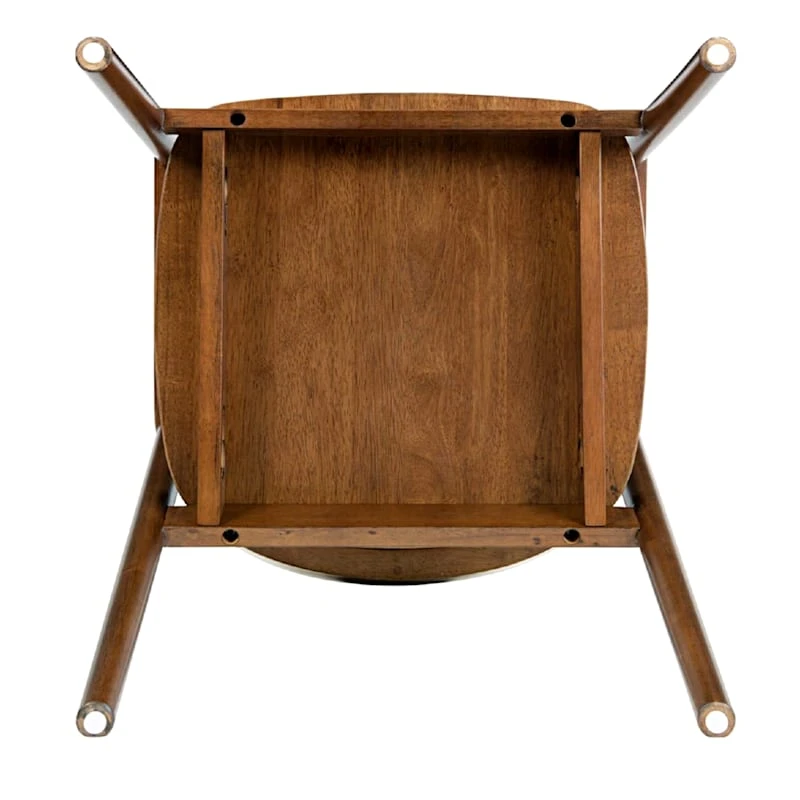 Crosby St Bishop Dining Chair, Brown - Image 5