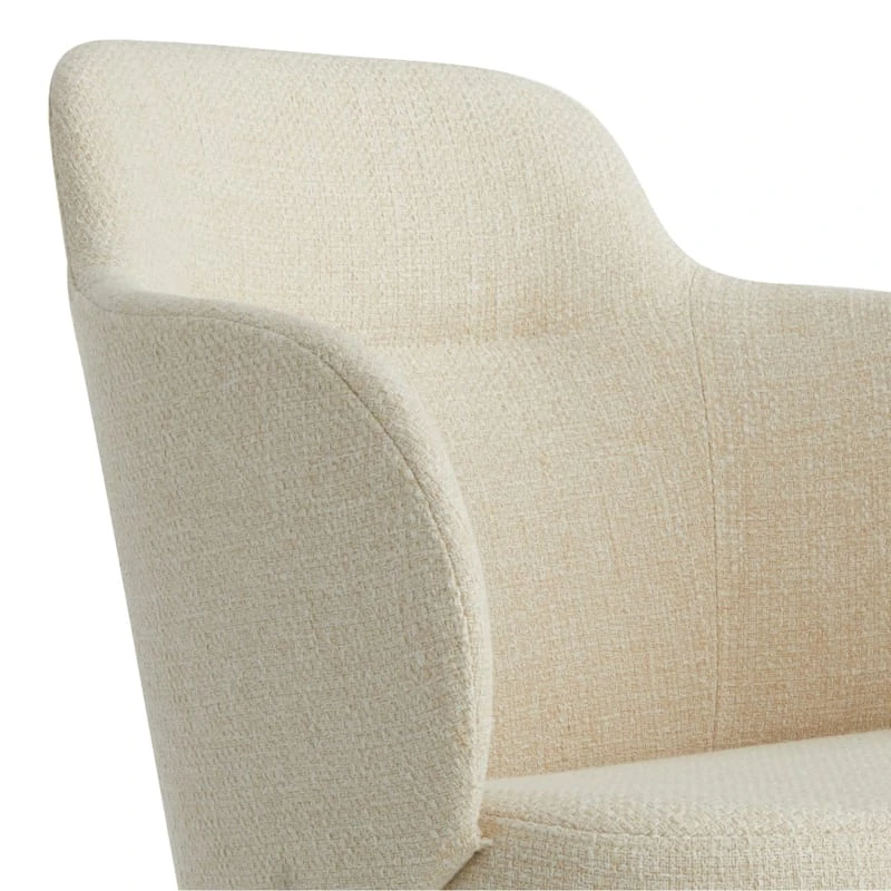 Crosby St Bryce Dining Chair, Cream - Image 4