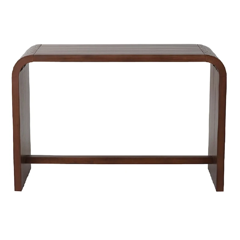 Crosby St Cora Curved Wood Console Table - Image 2