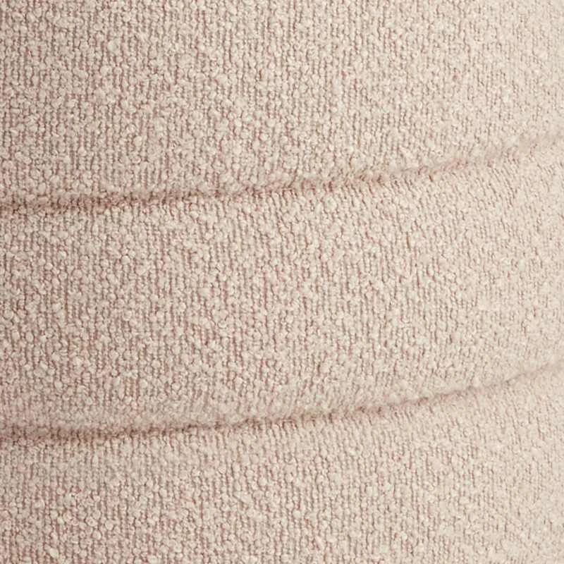 Crosby St Pax Taupe Boucle Storage Ottoman - Image 3