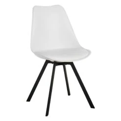 Crosby St Sally Dining Chair, White