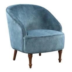 Ella Slate Blue Accent Chair