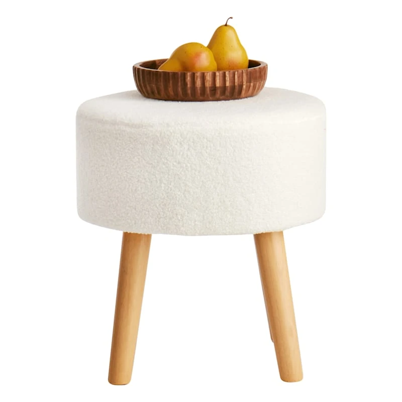 Emmy Ottoman, Sherpa Cream - Image 2