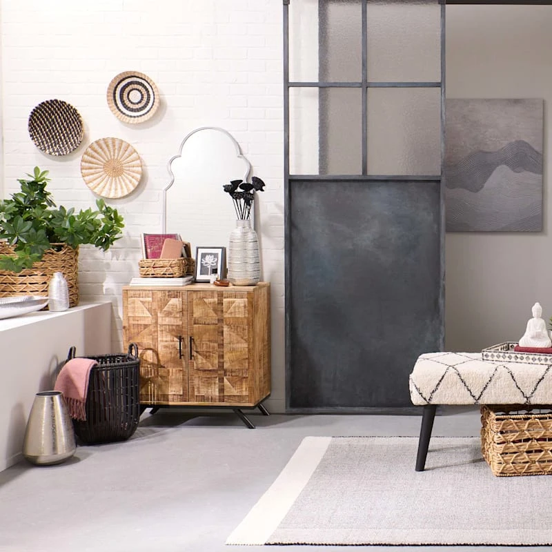 Found & Fable 2-Door Saffron Cabinet - Image 3