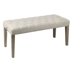 Grace Mitchell Bailey Tufted Bench