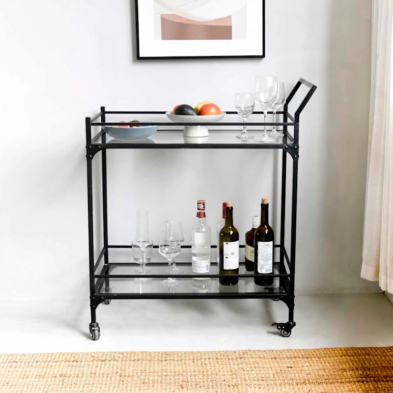 Honeybloom Sage Frost Bar Cart - Image 6