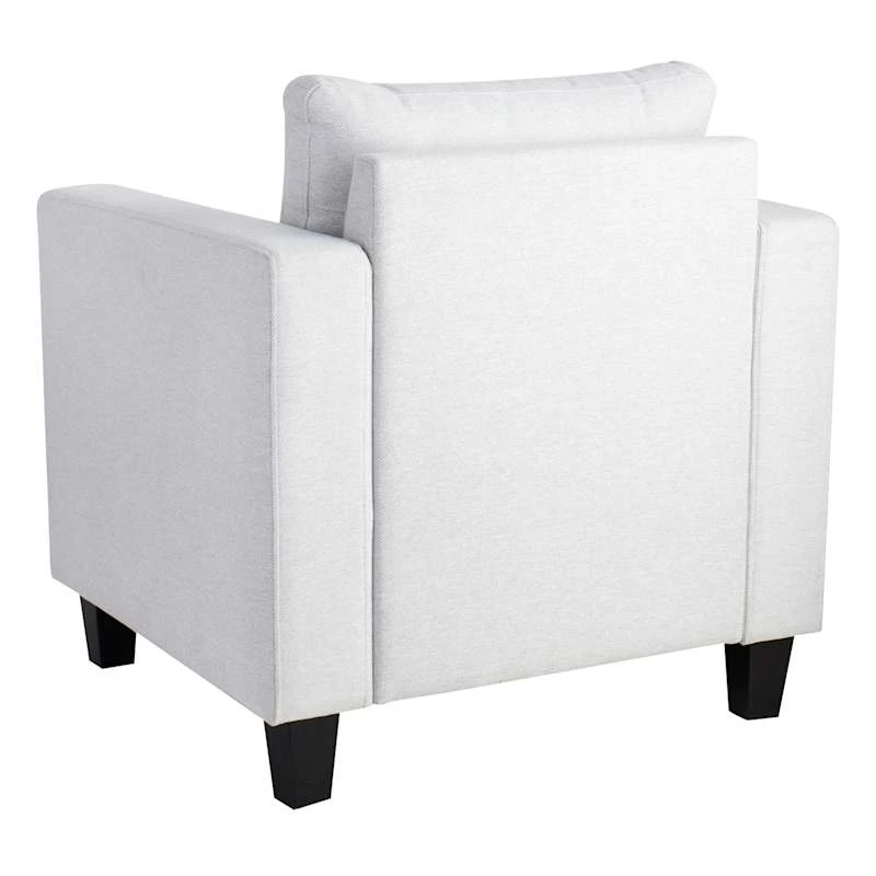 Honeybloom Stone Light Grey Armchair - Image 2