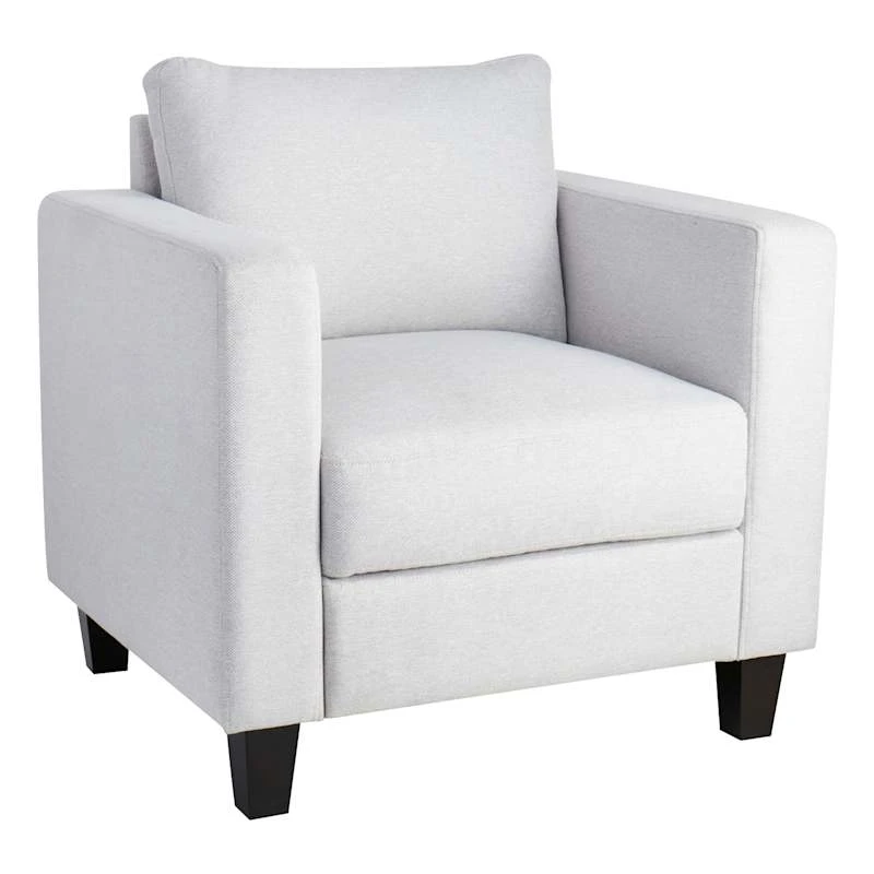 Honeybloom Stone Light Grey Armchair
