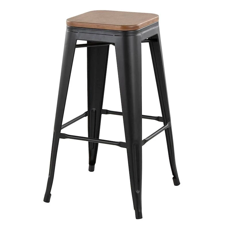 Honeybloom Westfield Barstool, Black - Image 3