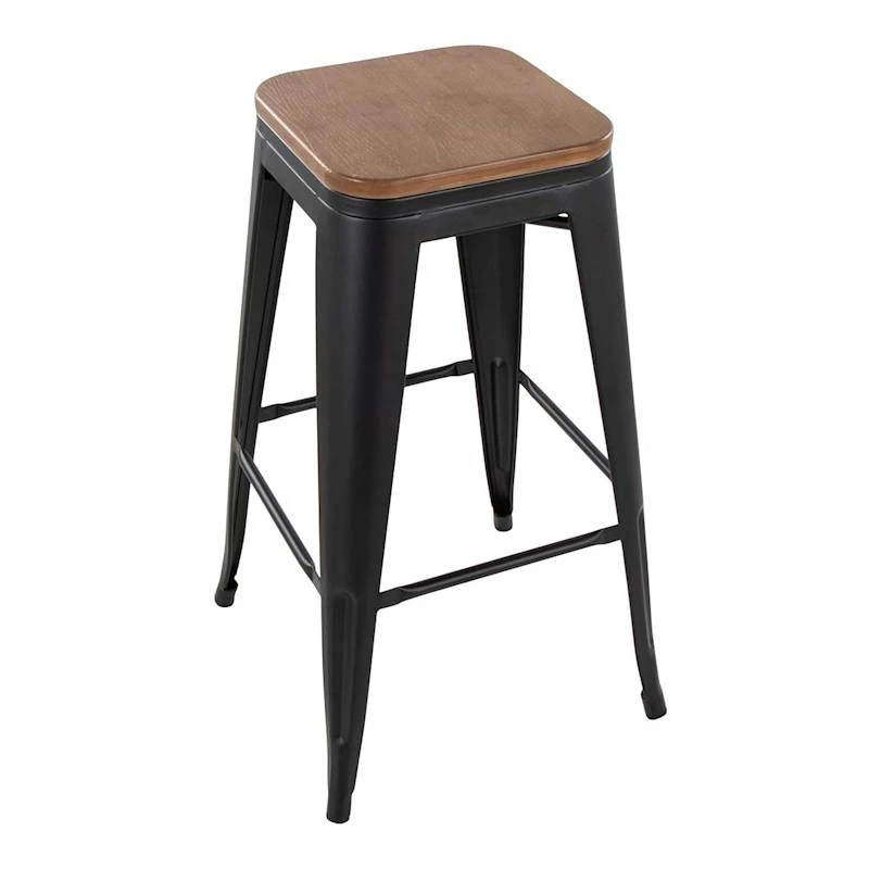 Honeybloom Westfield Barstool, Black - Image 4