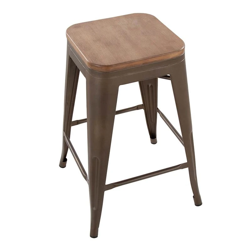 Honeybloom Westfield Counter Stool, Bronze - Image 4