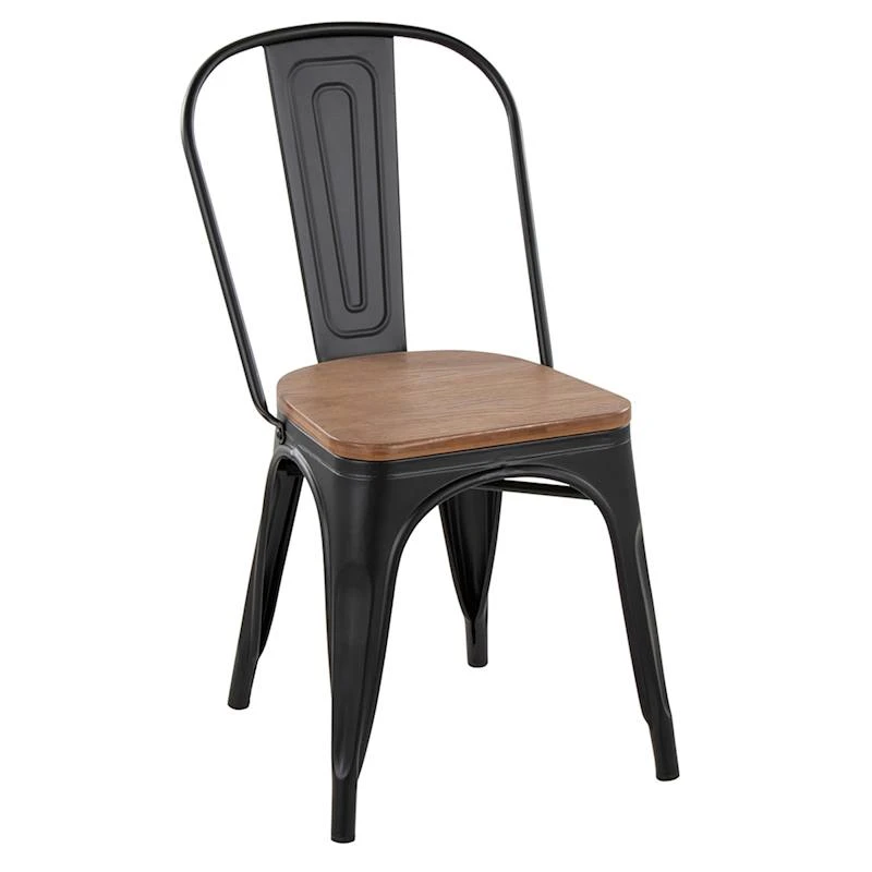 Honeybloom Westfield Dining Chair, Black