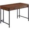 Parkview Metal & Wood Writing Desk With Storage, 48"