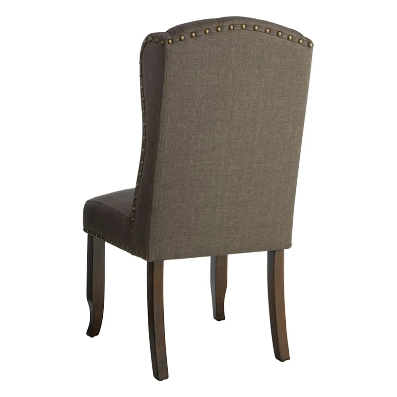Providence Aahmad Charcoal Grey Dining Chair - Image 2