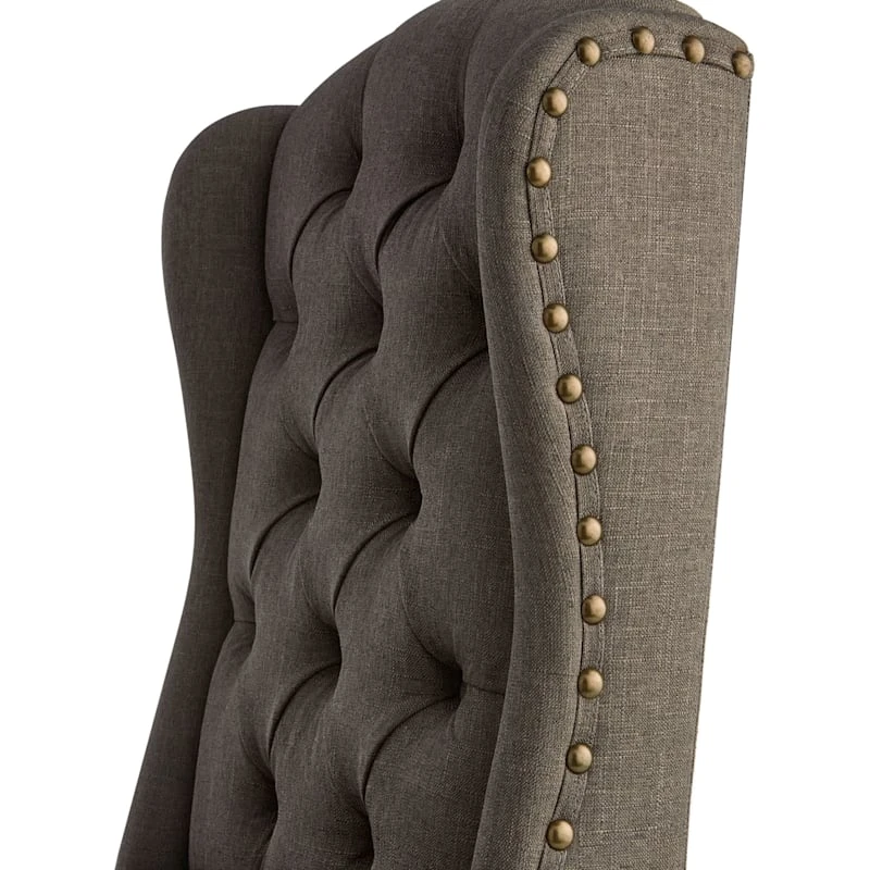 Providence Aahmad Charcoal Grey Dining Chair - Image 3