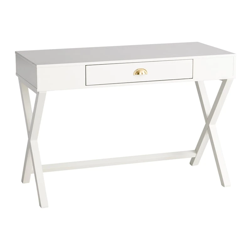 Providence Adelaide Desk, White