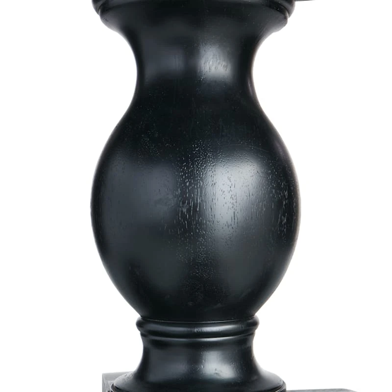 Providence Evening Mist Black Cylinder Table Pedestal, Top & Base Sold Separately - Image 3