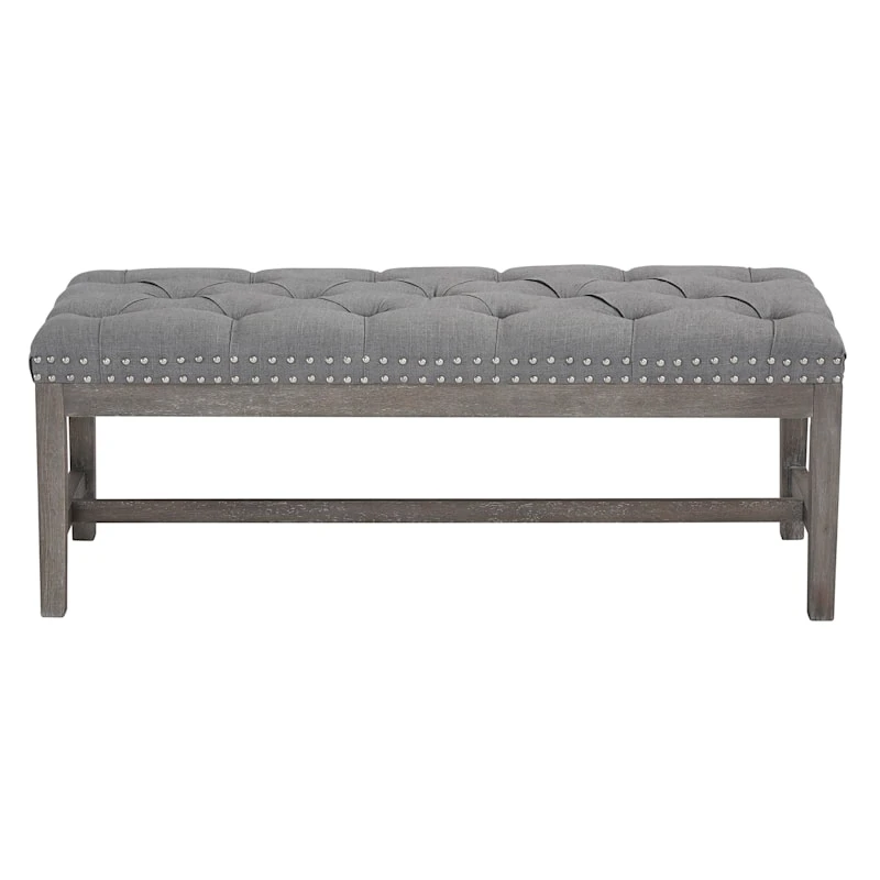 Providence Ferdinand Bench, Grey - Image 2