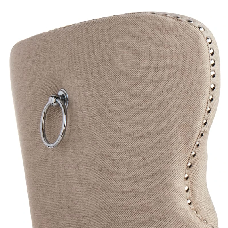 Providence Ring Back Counter Stool, Linen - Image 4