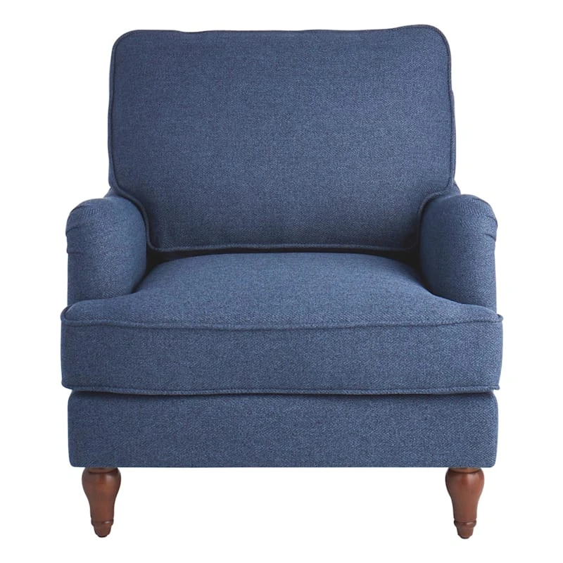 Providence Rogan Armchair, Navy - Image 3