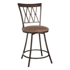 Providence Sedona Counter Height Swivel Barstool, 24"
