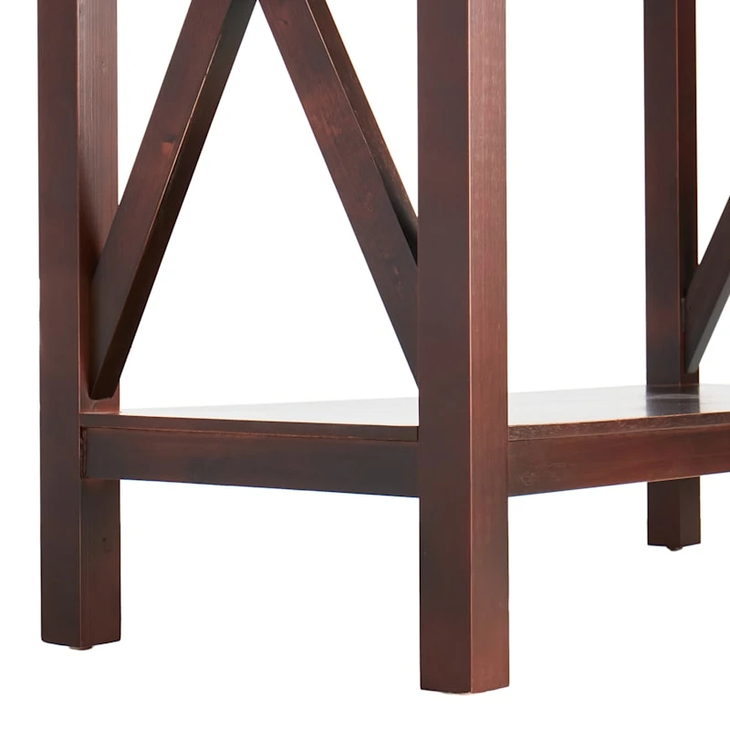Providence Xavier Brown Console End Table, 30" - Image 3