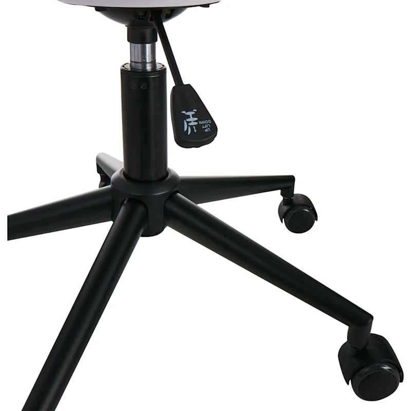 Sally Adjustable Office Chair, White - Image 9