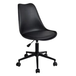 Sally Black Adjustable Office Chair