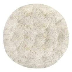 Shag Papasan Cushion, Blue