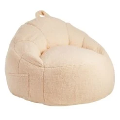 Sherpa Laid Back Lounger, Cream