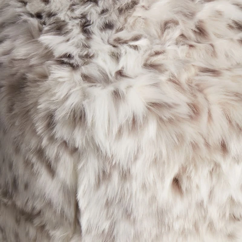 Snow Leopard Pouf - Image 2