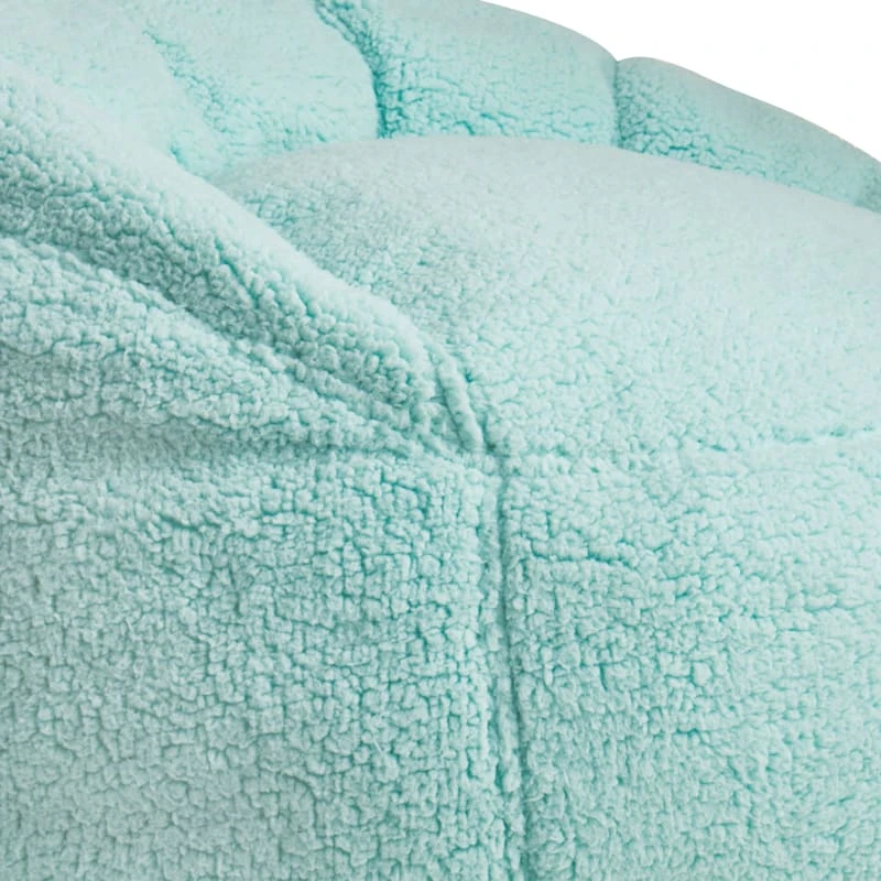 Tiny Dreamers Kids Laid Back Lounger, Blue - Image 2