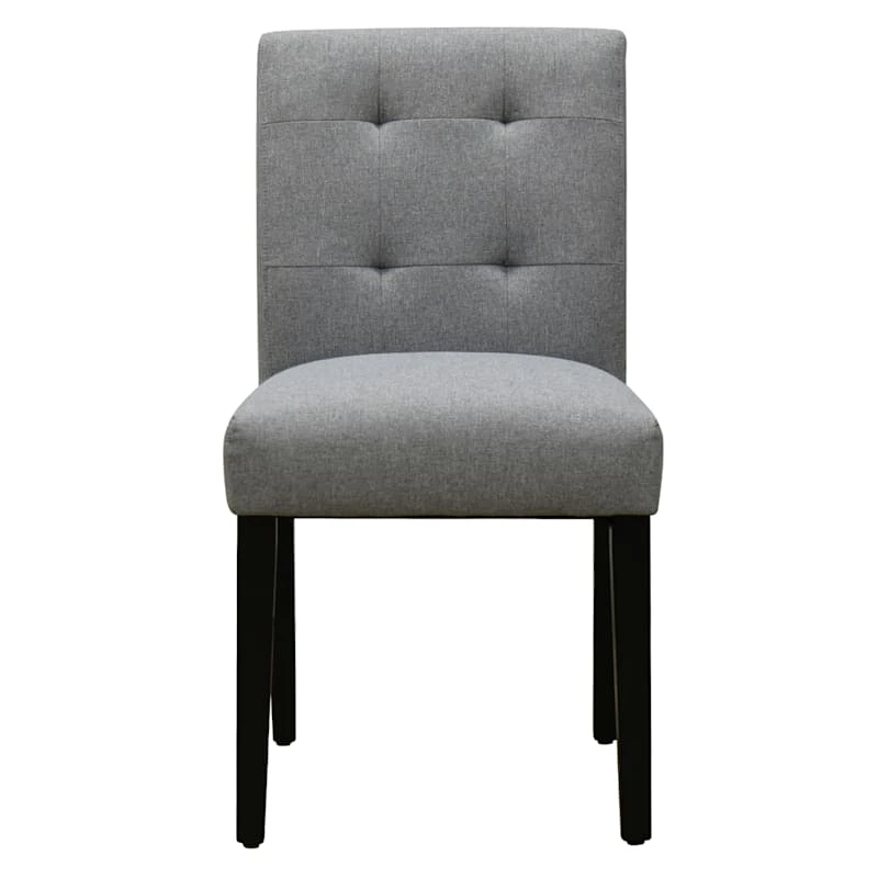 Tufted Dining Chair, Grey - Image 2