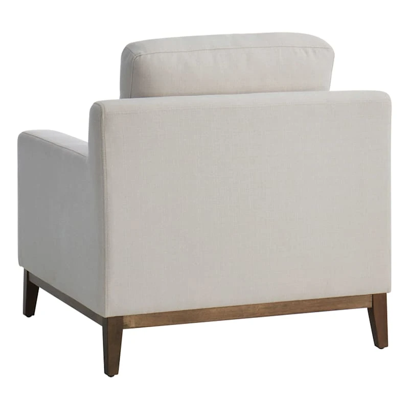 Ty Pennington Knox Upholstered Wooden Accent Chair - Image 2