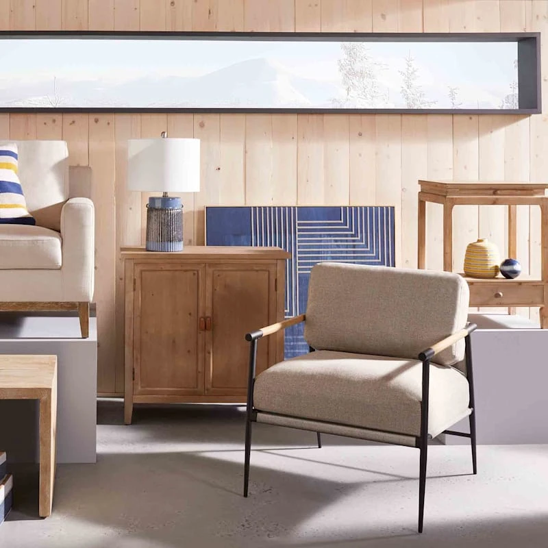 Ty Pennington Newport Driftwood Accent Table - Image 3