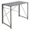 Vienna Grey Folding Desk, 35"